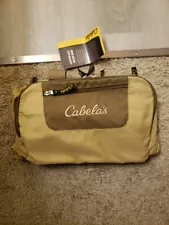 Cabelas Catch All Gear Bag Weather Resistant Tan Fishing Hunting Duffle NEW NWT
