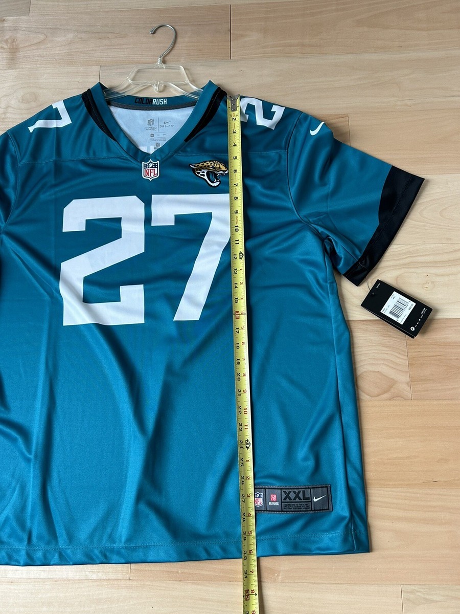 Nike NFL ONFIELD Jacksonville Jaguars #27 Leonard Fournette Jersey