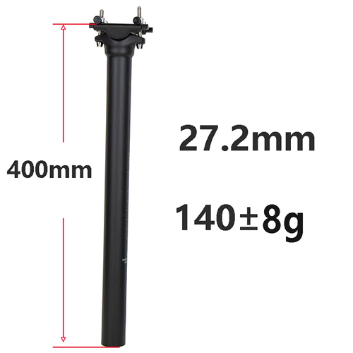 Carbon Sattelstütze 25,4/27,2/30,9/31,6 MTB/Rennrad Sattelstütze Ultraleicht 130g 62C - Bild 12 von 21