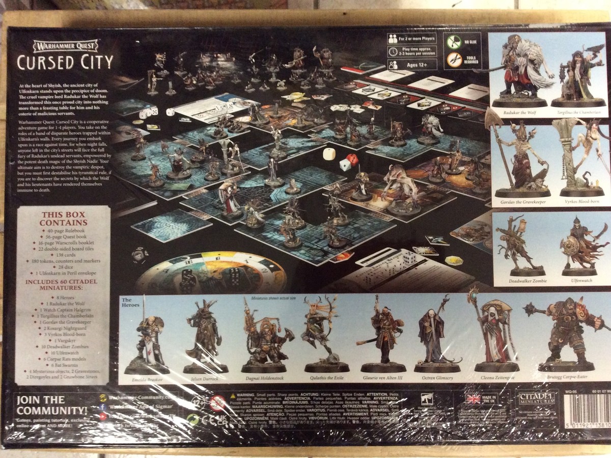Cursed City Warhammer Quest Games Workshop New | eBay