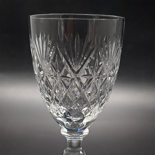 Webb Corbett Crystal Warwick Glasses Set of 6 - 130ml Wine Vintage Glassware - Picture 5 of 16
