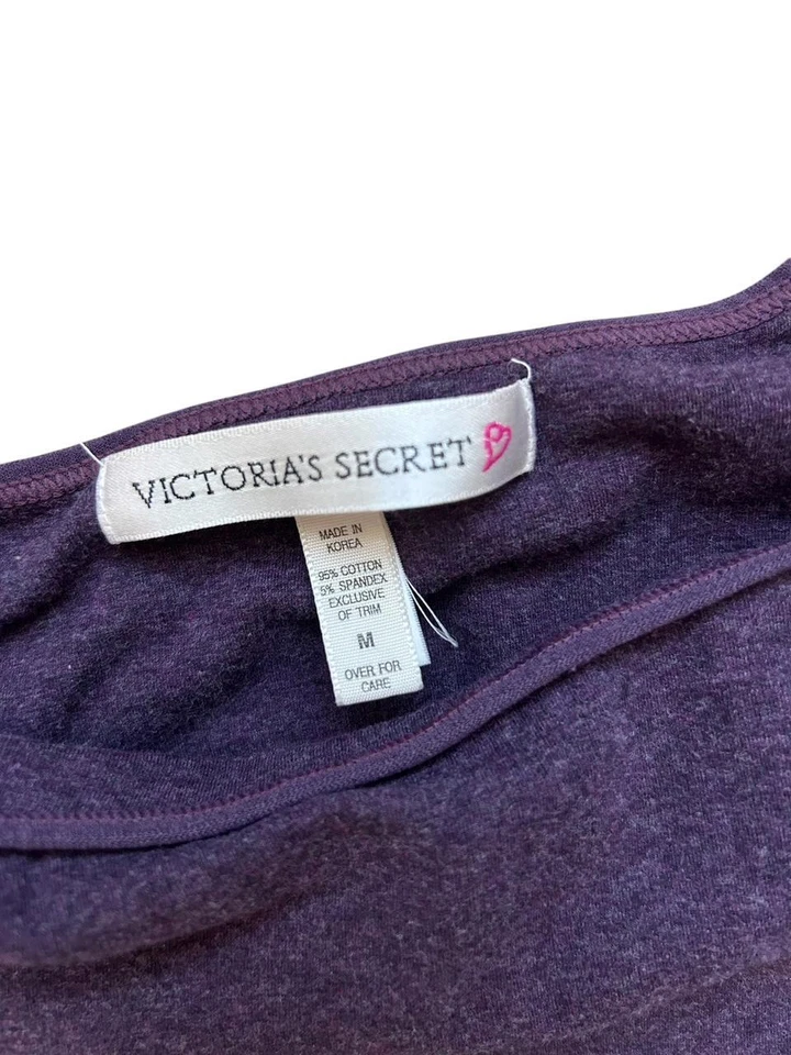 Винтажный Victoria's Secret Camisole Майка встроенный бюстгальтер Sz Med Y2K Елена Гилберт - Изображение 2 из 4
