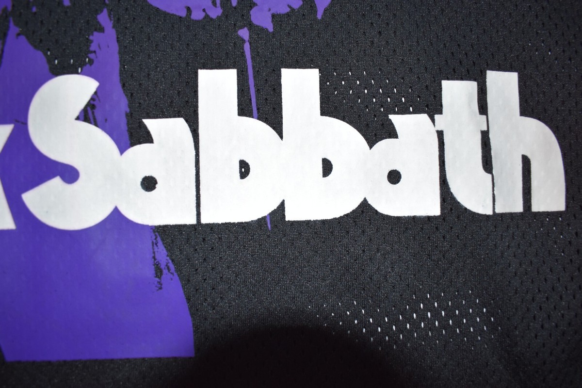 Supreme x Black Sabbath Hockey Jersey, Black/Purp, Sz Large (L), RARE, DS,  Ozzy