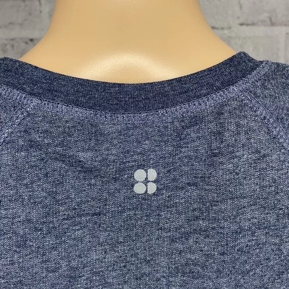 sweaty-betty pullover long sleeve crop shirt