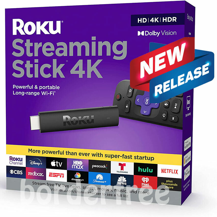 Roku® Streaming Stick® 4K  Powerful & portable HD & 4K streaming