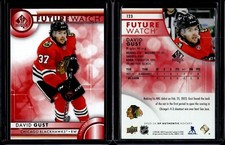 2023-24 SP Authentic Future Watch Red Limited #123 David Gust