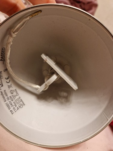 Kronleuchter mit Glitzersteinen, IKEA, silber - Bild 6 von 11