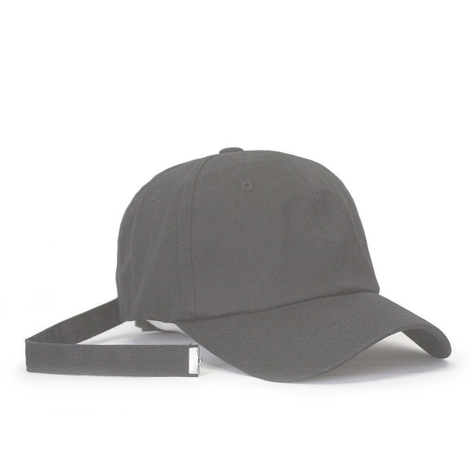 NWT Plain Pierced Rings Long Strap Adjustable Strapback Baseball Cap | eBay