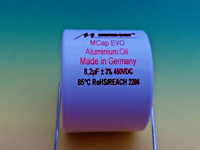 MUNDORF MCAP EVO OIL 8,2µf 450V innovativer audiophiler Kondensator