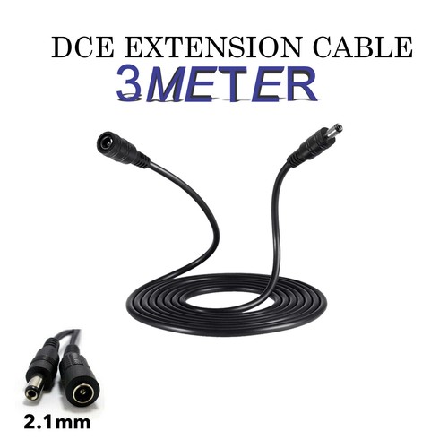 12V DC Power Extension Cable 3M 5M 10M for CCTV LED & Adapters 2.1mm*5.5mm Jack - Picture 9 of 11