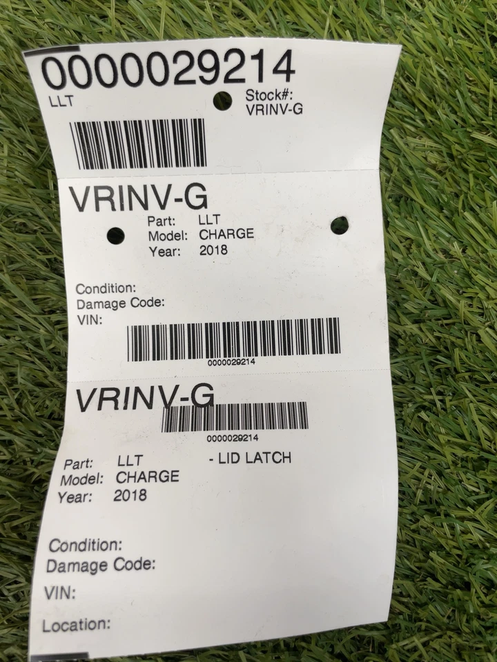 ✅ Dodge Charger 2018 tapa pestillo OEM Foto 4 de 4