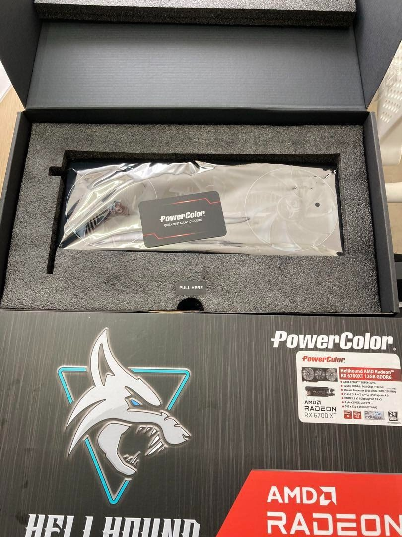 PowerColor Radeon RX 6700 XT 12GB Hellhound Gpu | eBay PowerColor Radeon RX 6700 XT 12GB Hellhound Gpu | eBay