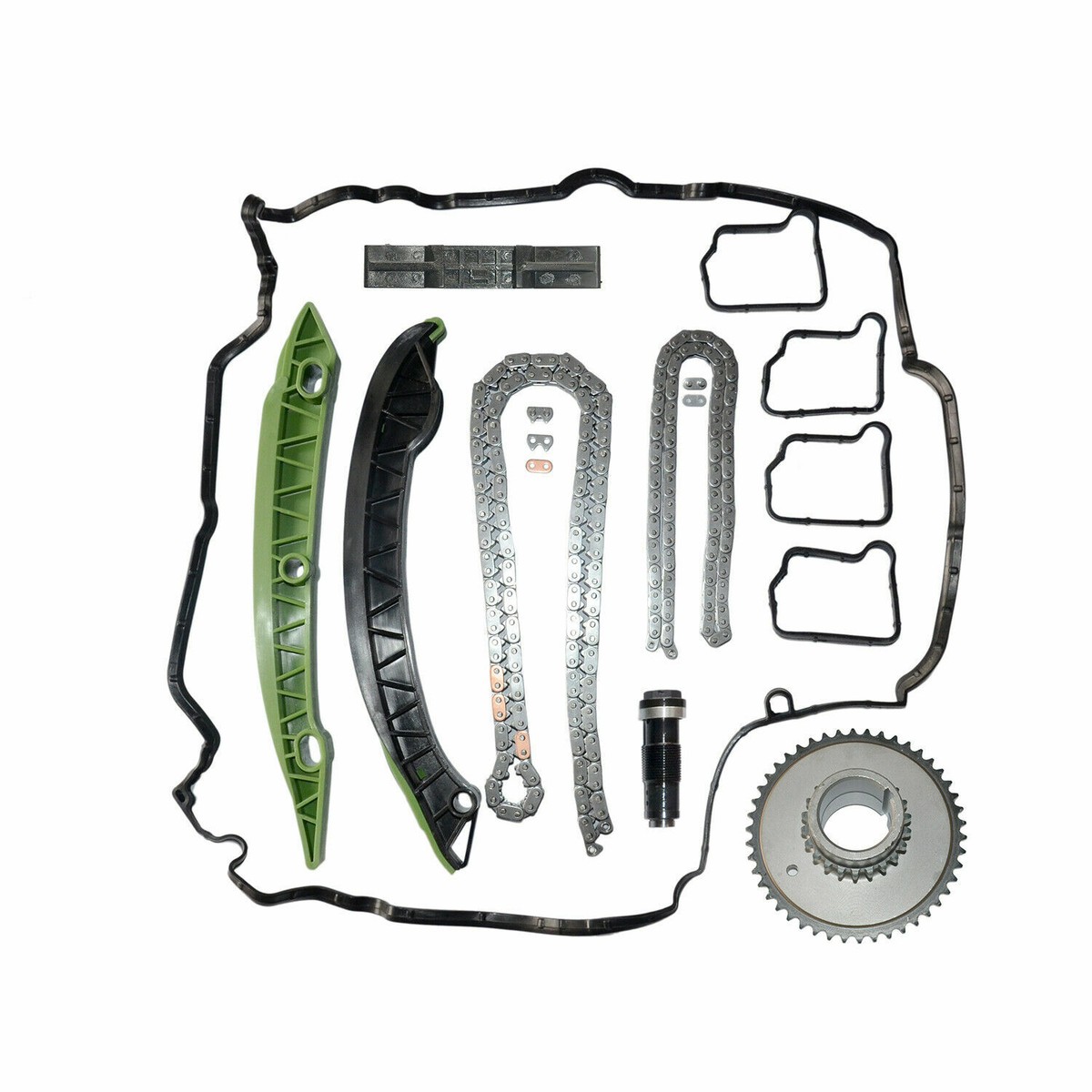 New Timing Chain Kit w/ Gear Mercedes M271 W204 W212 R172 C200  