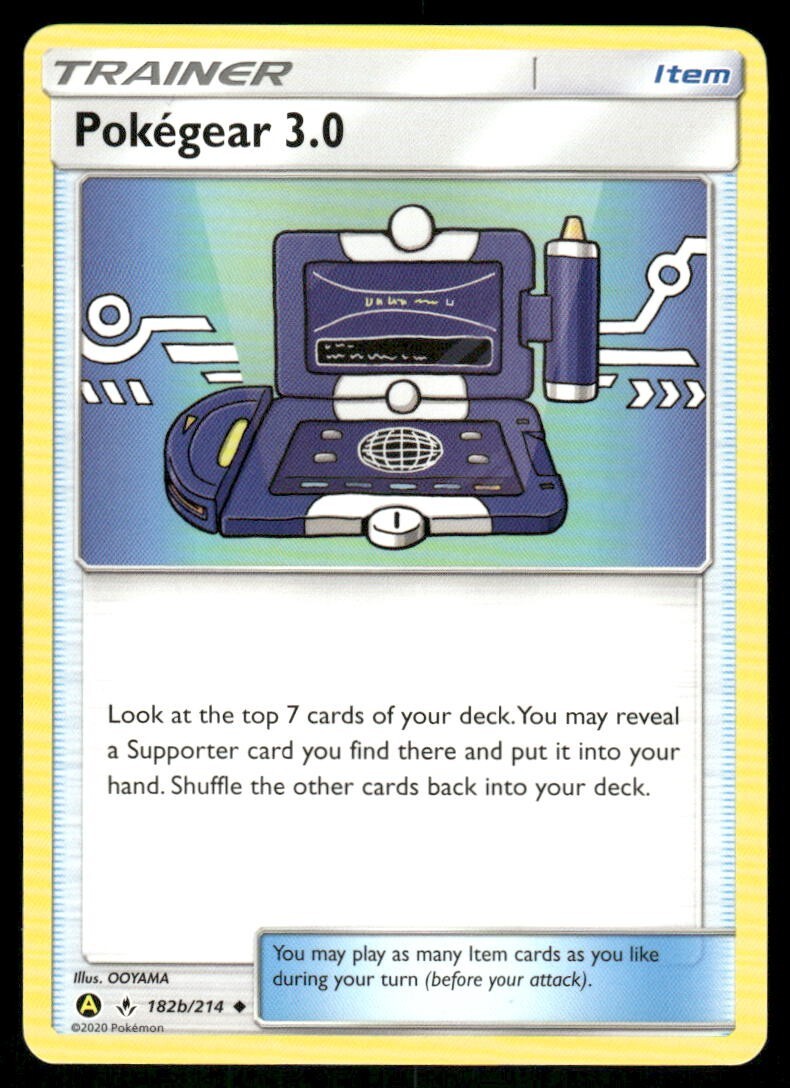 Pokegear 3.0 182b/214 Unbroken Bonds Pokemon TCG trading card