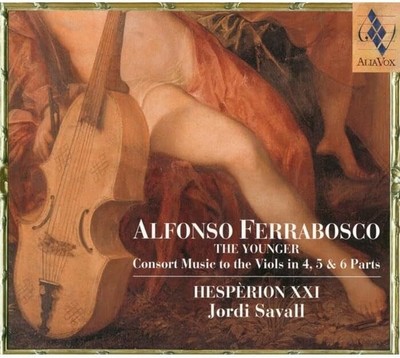 Ferrabosco Consort Music For Viols In 4 5 6 Parts - Jordi Savall- RARE AUDIO CD
