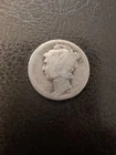 💰1919 Silver Mercury Head Dime 90% Silver Circulated US Coin No Reserve