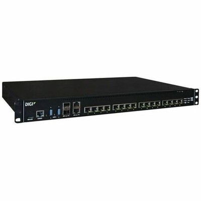Digi Connect EZ 16 - Serial Server, 16-port, RS-232, US Power Cord
