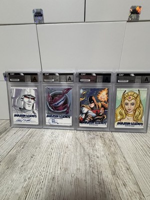 Animation Legends Masterpieces 1/1 2x Signiert Sketch 2x Sketch Cards