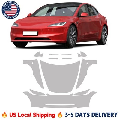 For Tesla Model 3 Highland 2024-UP Front Paint Protection Film PreCut Kit PPF
