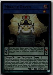 Miracle Raven OP29-EN007 Super Rare OTS Tournament Pack 29