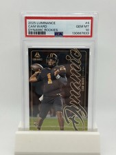 2025 Panini Luminance- #4 Cam Ward Dynamic RC- PSA 9- Tennessee Titans