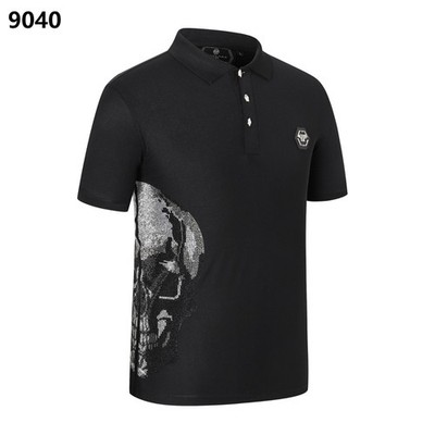 Philipp Plein Iconic Cult Tape Logo Polo Shirt Polo Shirt M-3XL