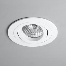 Astro - Taro Round Adjustable 1240015 - Matt White Downlight/Recessed Spot Light
