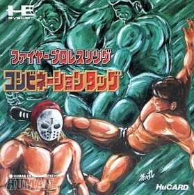 Fire Pro Wrestling PC Engine HuCard Japan Used Missing Box Manual