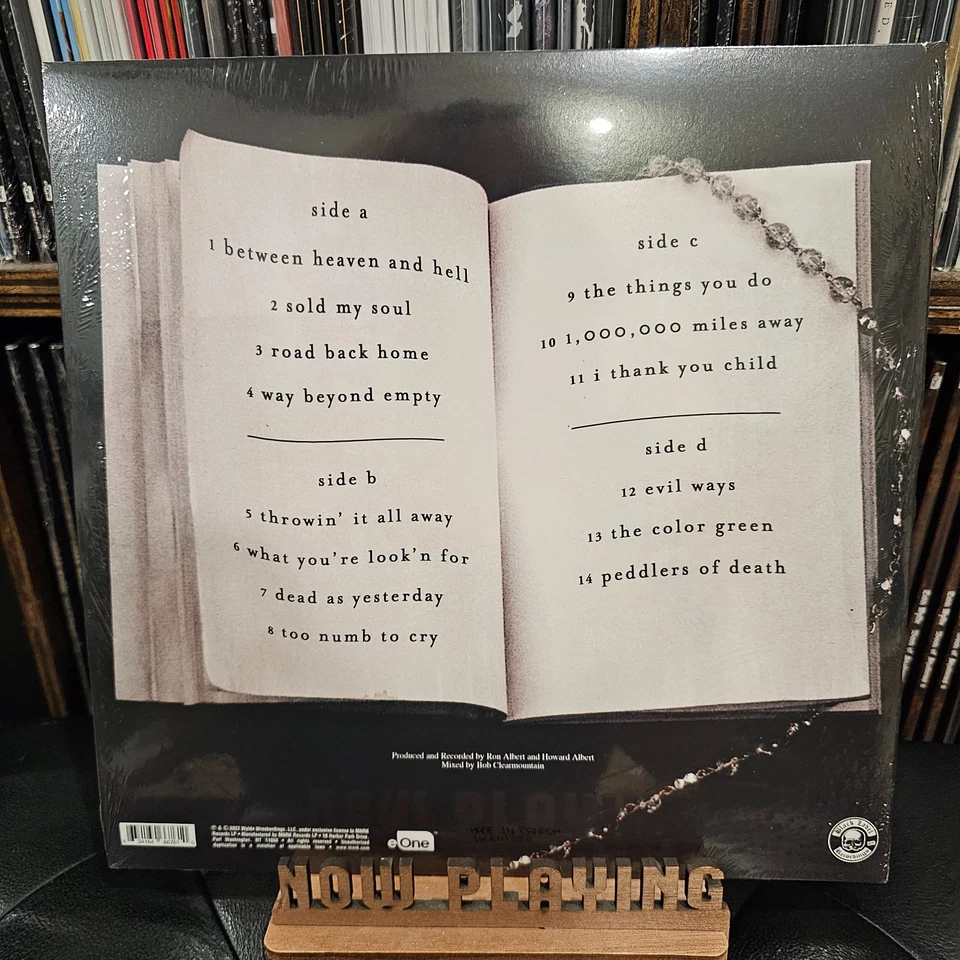 ZAKK WYLDE Book of Shadows LIMITED Colored Vinyl Record 2LP NEW/SEALED zack wild - Image 4 of 4