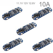 5PCS 3S 10A 12.6V Cell Li-ion Lithium Battery Charger BMS Protection Board PCB