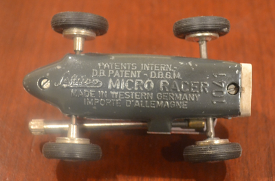 VINTAGE SCHUCO MICRO RACER WINDUP CAR 1041 MADE IN WESTERN WEST
