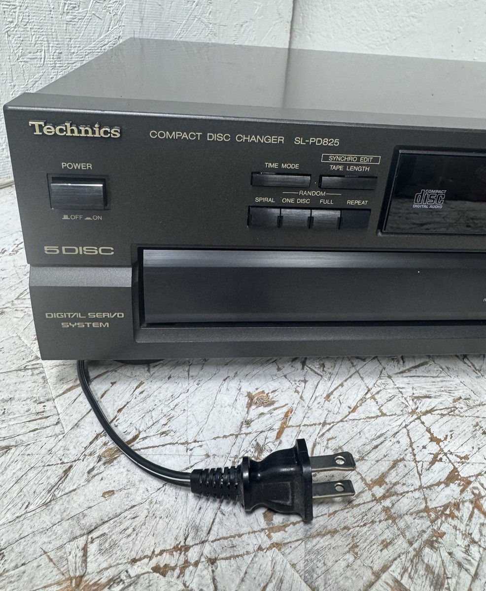 Technics 5 Disc Cd Player SL-PD825 MASH Tested Working | eBay
