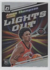 2023-24 Panini Donruss Optic Lights Out Holo Prizm Amen Thompson #15 1iu6
