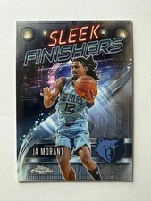 2025-26 Topps Chrome Basketball - Ja Morant Sleek Finishers Refractor - #SF-2