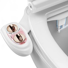 YASFEL Bidet Attachment for Toilet - Self-Cleaning with Rose Gold