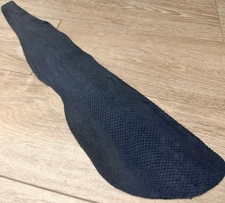 Navy Genuine Salmon Leather Hide Real Exotic Fish Skin King Sockeye tilapia 400