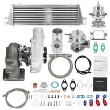 T3/T4 TURBO KIT 350PS + WASTEGATE + LADELUFTKÜHLER+ ROHR+ BOV + ÖLLEITUNG NEU