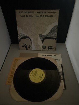Silvio Rodriguez Rabo De Nube - Tail Of A Tornado LP P1045