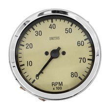 Classico Magnolia Smiths Riproduzione 100 MM Meccanico 0-80 RPM Orologio Wise Yc