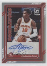 2023 Donruss Optic Rookie Dominators Signatures 97/99 Mouhamed Gueye Auto 05ey