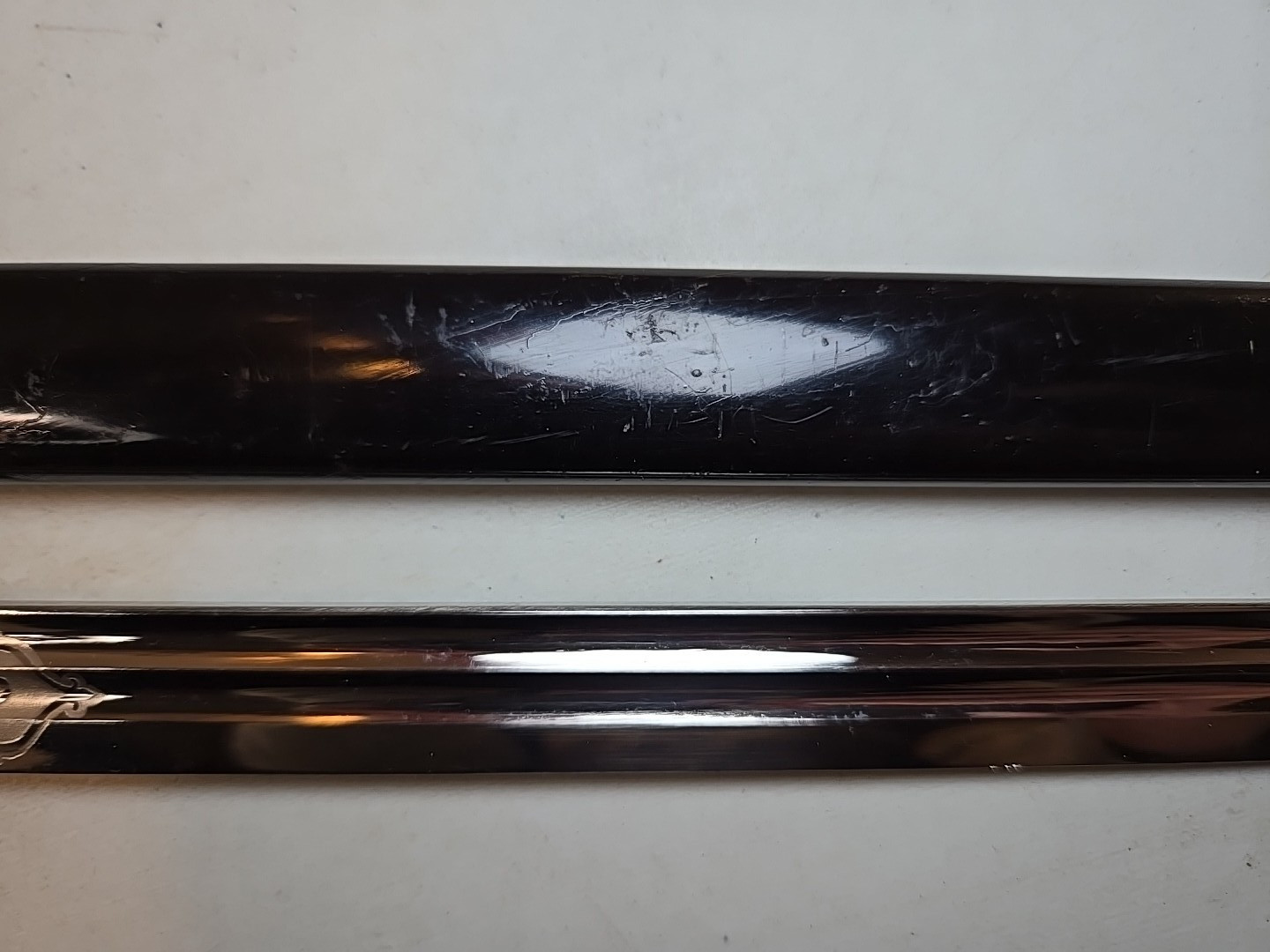 WWI German Bavarian Officers Sword w/Scabbard - Eickhorn - Silver Lion Headed