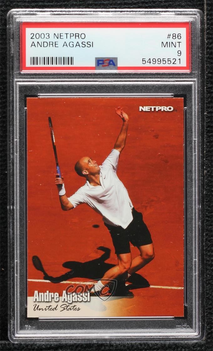 2003 NetPro Andre Agassi #86 0jk3