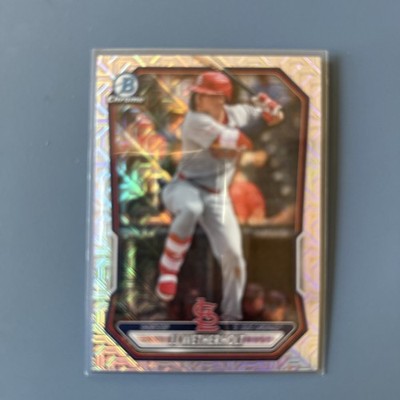 2025 Bowman - Chrome Prospects JJ Wetherholt #BCP-22 Mojo Refractor (RC)