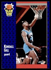1991-92 Fleer Kendall Gill Charlotte Hornets #232