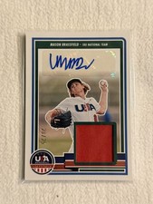 2023 Panini USA Stars & Stripes Mason Brassfield Patch Auto # /25