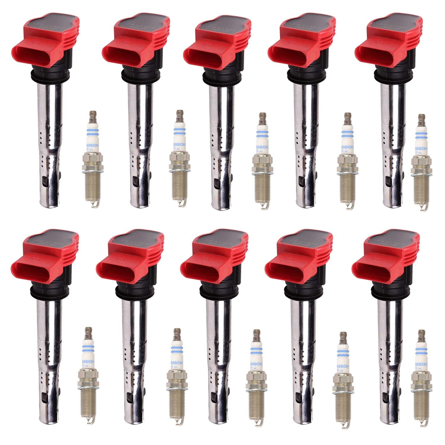Audi R8 2009-2015 Spark plugs Set P/N 092594
