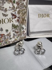 Orecchini Dior Triables Argento Con Confezione Originale Mai Usati Splendido Regalo!