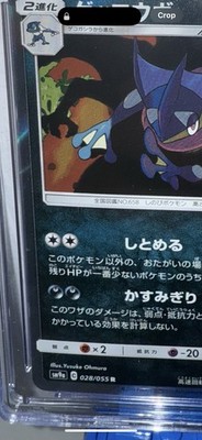 Greninja *GEM MINT 10* Night Unison Pokémon 028/055 Rare Holo