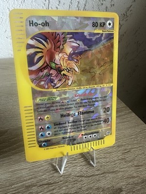   Pokemon Ho-Oh 11/12 Skyridge Box Topper Jumbo   Deutsch   Kristall   2003