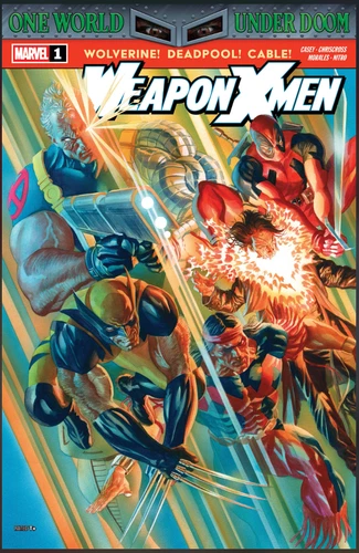 WEAPON X-MEN #1 ALEX ROSS WOLVERINE CABLE THUNDERBIRD CHAMBER DEADPOOL 1